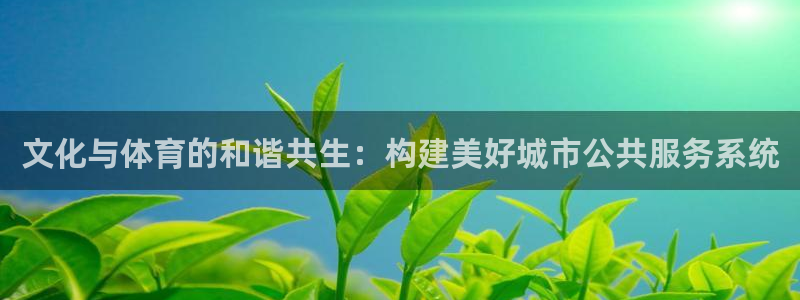 意昂4娱乐代理怎么样：文化与体育的和谐共生：构建美好