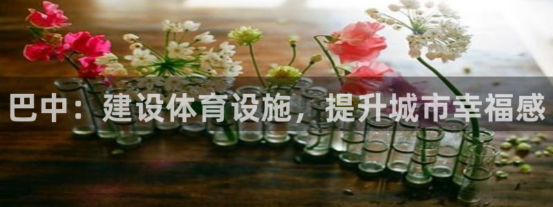意昂体育4招商电话是多少号码：巴中：建设体育设施，提升城市幸